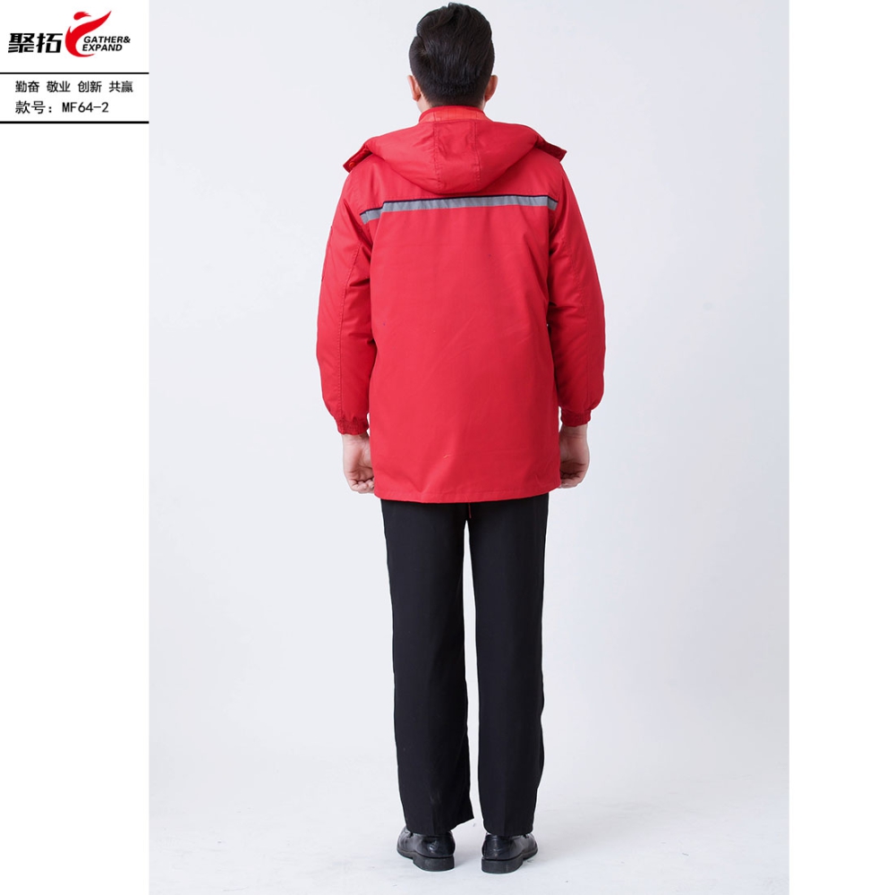 MF64涤棉全线卡防静电棉服