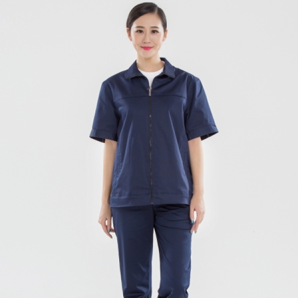 藏青色夏季工作服AD19-2