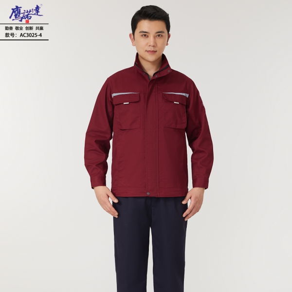藏蓝工作服AC3025